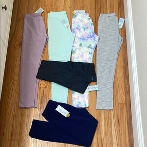 Colorful Kids Leggings Set